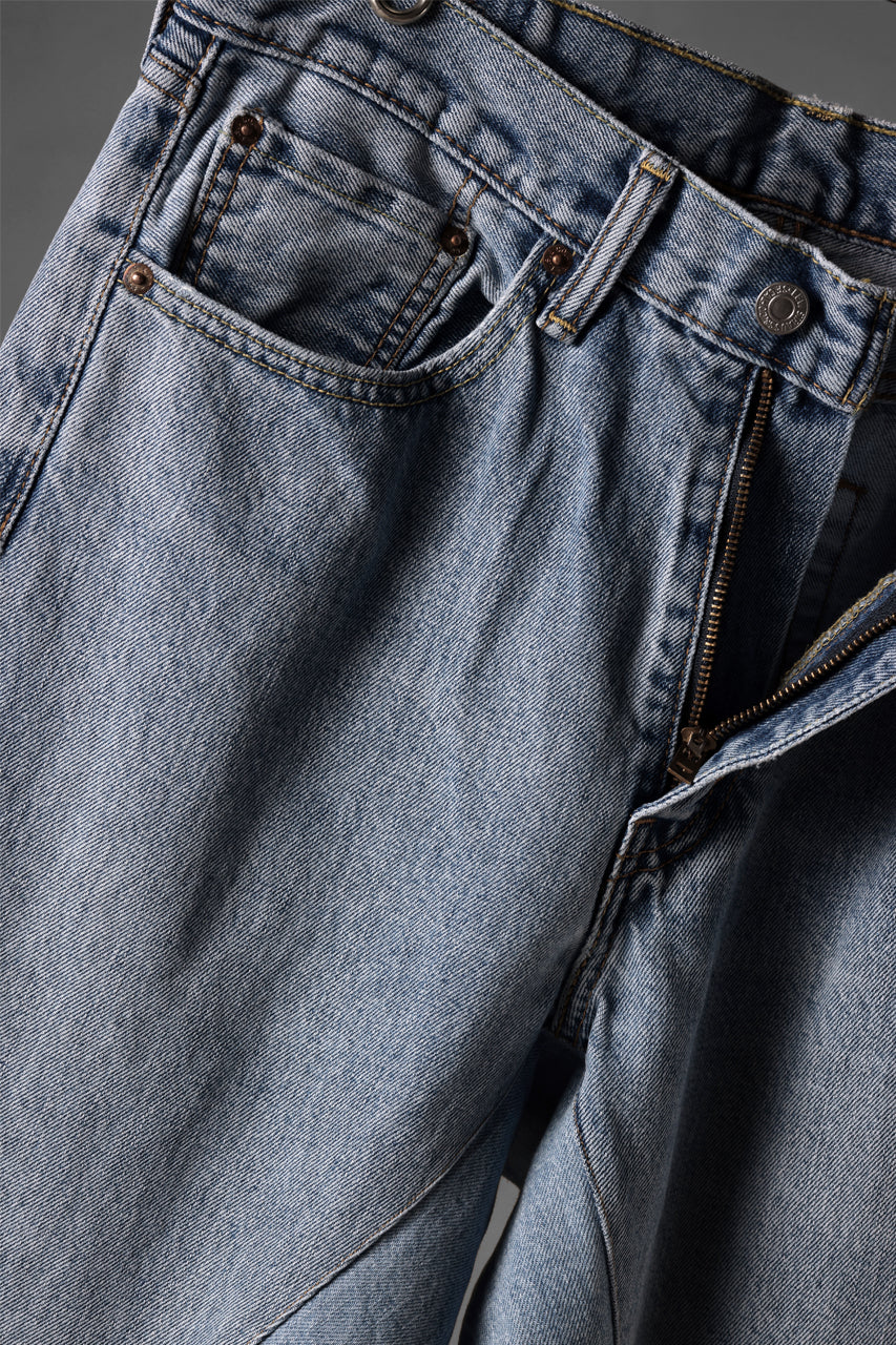 画像をギャラリービューアに読み込む, CHANGES x LOOM exclusive REMAKE REGULAR FIT DENIM PANTS / VINTAGE LEVI’S JEANS (INDIGO #C)