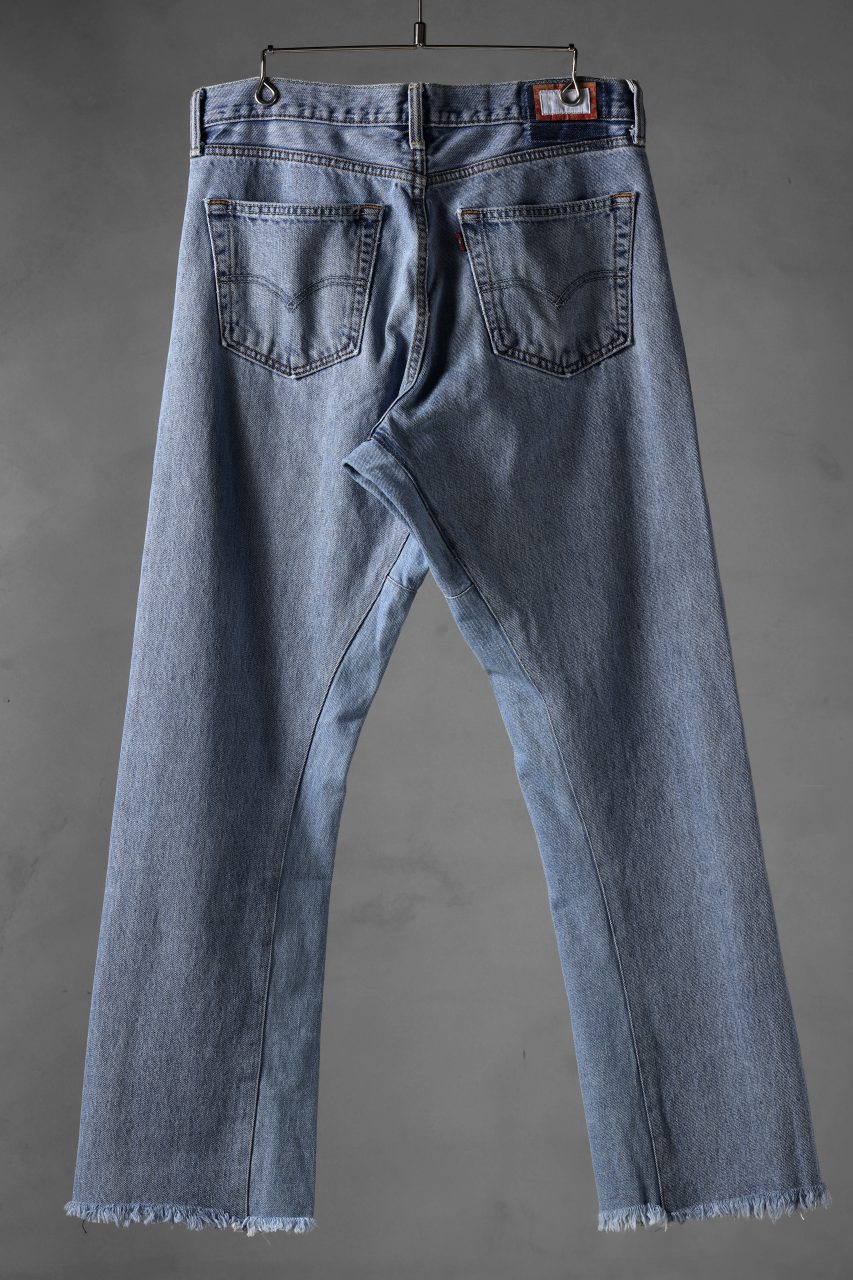 画像をギャラリービューアに読み込む, CHANGES x LOOM exclusive REMAKE REGULAR FIT DENIM PANTS / VINTAGE LEVI’S JEANS (INDIGO #C)