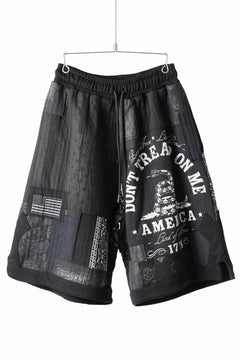 画像をギャラリービューアに読み込む, MASSIMO SABBADIN FULL BORO STYLE BASKET SHORTS (BLACK #A)