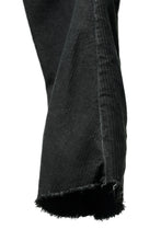 画像をギャラリービューアに読み込む, masnada BAGGY GUSSET POCKET PANTS / STRETCH RELIEF STRIPE COTTON (LEGION)