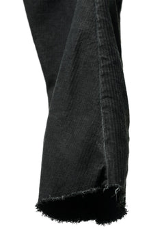 画像をギャラリービューアに読み込む, masnada BAGGY GUSSET POCKET PANTS / STRETCH RELIEF STRIPE COTTON (LEGION)