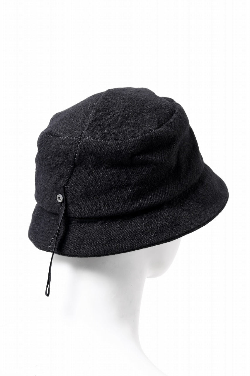 画像をギャラリービューアに読み込む, forme d&#39;expression Derby Hat (Black)