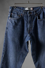 画像をギャラリービューアに読み込む, CHANGES x LOOM exclusive REMAKE REGULAR FIT DENIM PANTS / VINTAGE LEVI’S JEANS (INDIGO #B)