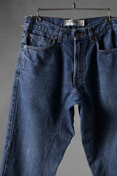 画像をギャラリービューアに読み込む, CHANGES x LOOM exclusive REMAKE REGULAR FIT DENIM PANTS / VINTAGE LEVI’S JEANS (INDIGO #B)