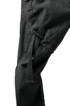 画像をギャラリービューアに読み込む, masnada BAGGY GUSSET POCKET PANTS / STRETCH RELIEF STRIPE COTTON (LEGION)