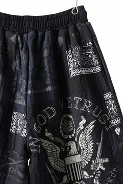 画像をギャラリービューアに読み込む, MASSIMO SABBADIN FULL BORO STYLE BASKET SHORTS (BLACK #A)