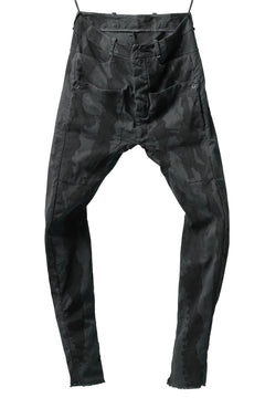 画像をギャラリービューアに読み込む, masnada SLIM GUSSET PANTS / STRETCH MICRO RIP COTTON (CAMO LEGION)