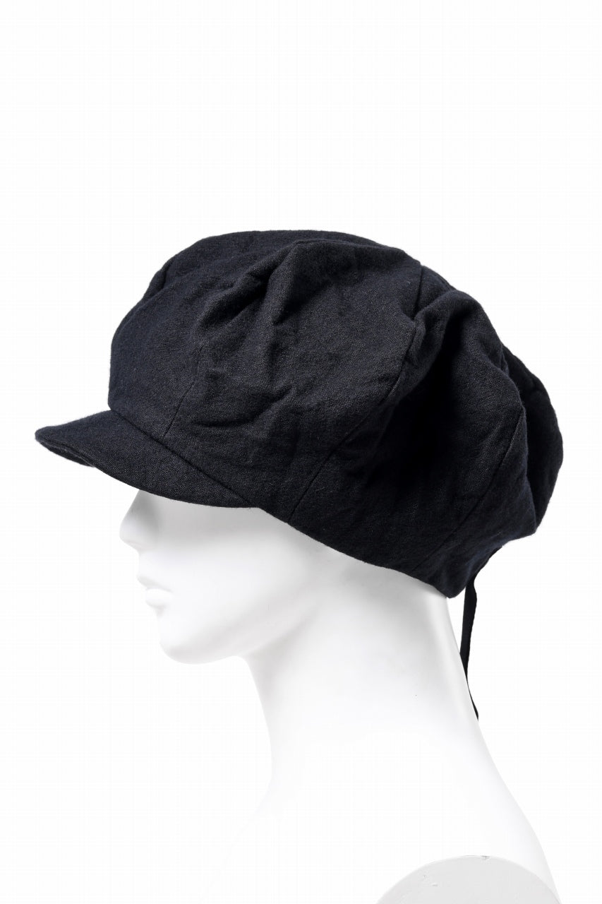 画像をギャラリービューアに読み込む, forme d'expression Baker Hat (Black)