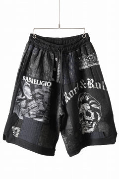 画像をギャラリービューアに読み込む, MASSIMO SABBADIN FULL BORO STYLE BASKET SHORTS (BLACK #B)