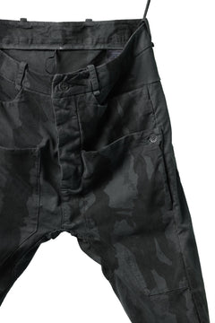 画像をギャラリービューアに読み込む, masnada SLIM GUSSET PANTS / STRETCH MICRO RIP COTTON (CAMO LEGION)