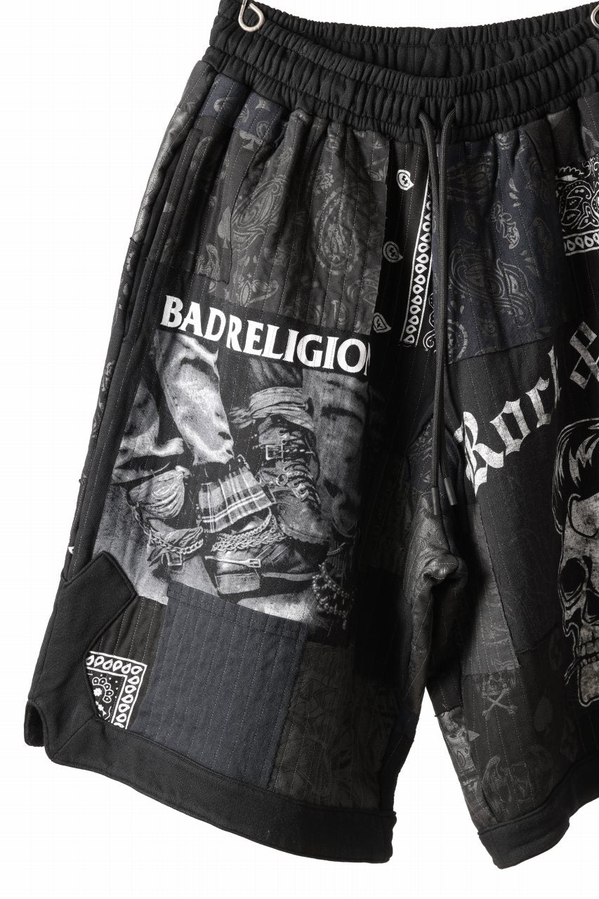 画像をギャラリービューアに読み込む, MASSIMO SABBADIN FULL BORO STYLE BASKET SHORTS (BLACK #B)