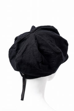 画像をギャラリービューアに読み込む, forme d'expression Baker Hat (Black)