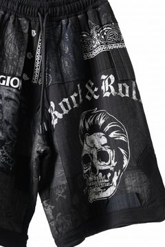 画像をギャラリービューアに読み込む, MASSIMO SABBADIN FULL BORO STYLE BASKET SHORTS (BLACK #B)