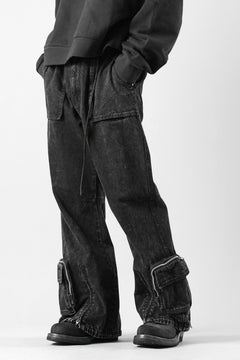 画像をギャラリービューアに読み込む, Juun.J Pocket Detailed Denim Pants (BLACK)