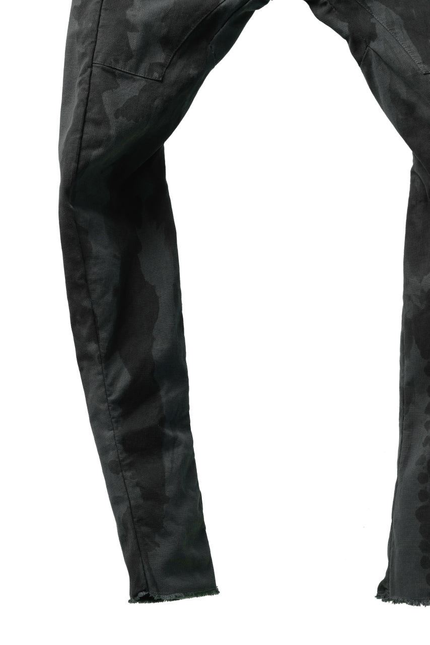 画像をギャラリービューアに読み込む, masnada SLIM GUSSET PANTS / STRETCH MICRO RIP COTTON (CAMO LEGION)
