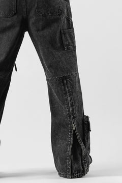 画像をギャラリービューアに読み込む, Juun.J Pocket Detailed Denim Pants (BLACK)