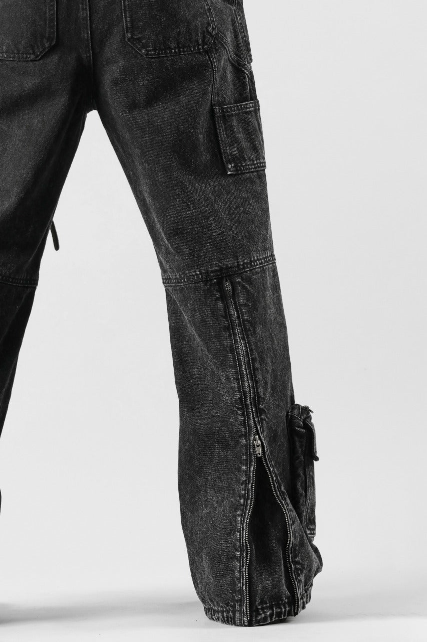 画像をギャラリービューアに読み込む, Juun.J Pocket Detailed Denim Pants (BLACK)