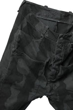 画像をギャラリービューアに読み込む, masnada SLIM GUSSET PANTS / STRETCH MICRO RIP COTTON (CAMO LEGION)