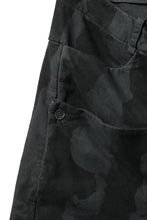 画像をギャラリービューアに読み込む, masnada SLIM GUSSET PANTS / STRETCH MICRO RIP COTTON (CAMO LEGION)