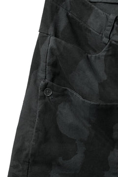 画像をギャラリービューアに読み込む, masnada SLIM GUSSET PANTS / STRETCH MICRO RIP COTTON (CAMO LEGION)