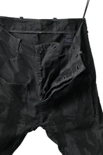 画像をギャラリービューアに読み込む, masnada SLIM GUSSET PANTS / STRETCH MICRO RIP COTTON (CAMO LEGION)