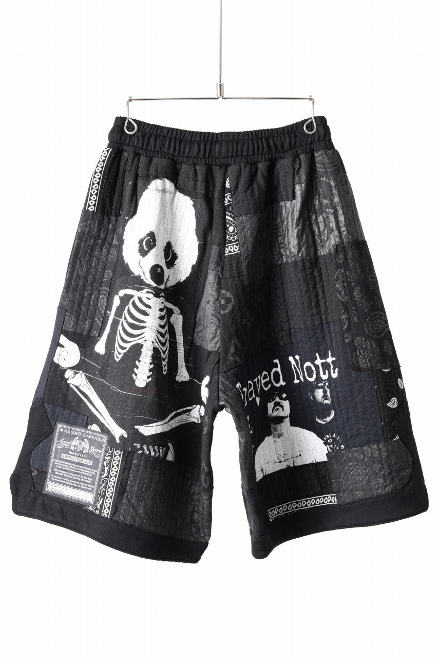 画像をギャラリービューアに読み込む, MASSIMO SABBADIN FULL BORO STYLE BASKET SHORTS (BLACK #B)