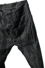 画像をギャラリービューアに読み込む, masnada SLIM GUSSET PANTS / STRETCH MICRO RIP COTTON (CAMO LEGION)