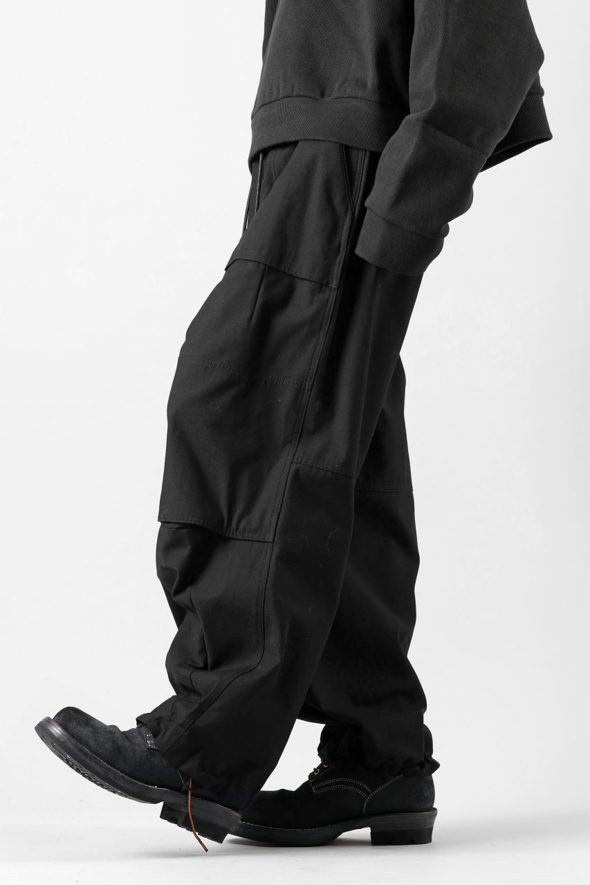 画像をギャラリービューアに読み込む, Juun.J Loose Fit Cordura Pants (BLACK)