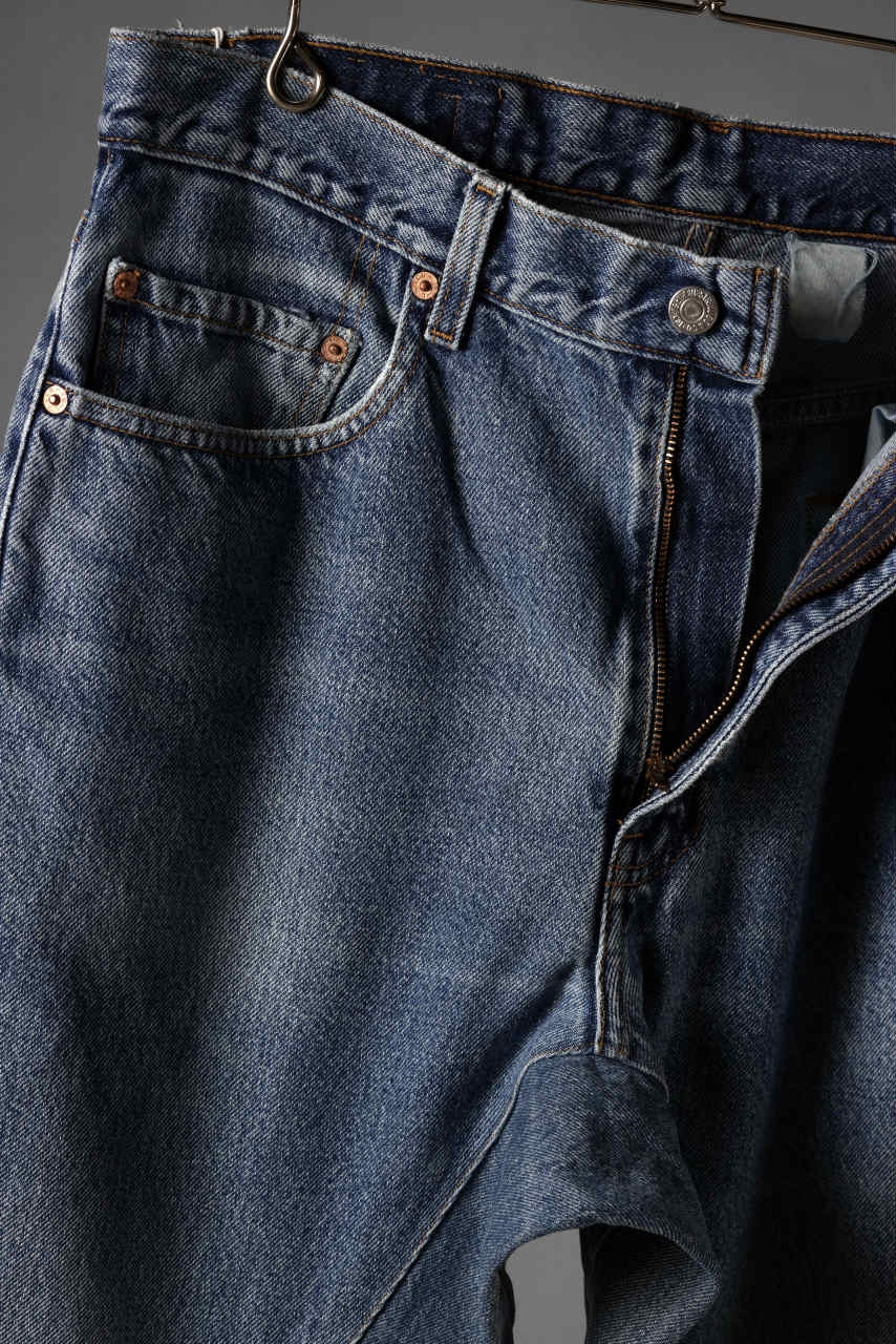 画像をギャラリービューアに読み込む, CHANGES x LOOM exclusive REMAKE REGULAR FIT DENIM PANTS / VINTAGE LEVI’S JEANS (INDIGO #D)