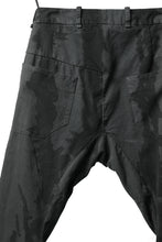 画像をギャラリービューアに読み込む, masnada SLIM GUSSET PANTS / STRETCH MICRO RIP COTTON (CAMO LEGION)