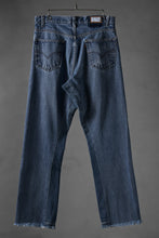 画像をギャラリービューアに読み込む, CHANGES x LOOM exclusive REMAKE REGULAR FIT DENIM PANTS / VINTAGE LEVI’S JEANS (INDIGO #D)