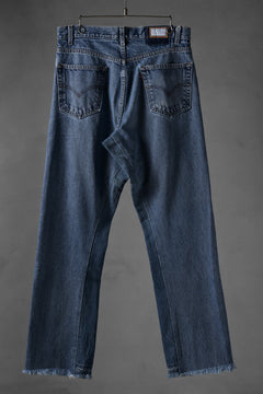 画像をギャラリービューアに読み込む, CHANGES x LOOM exclusive REMAKE REGULAR FIT DENIM PANTS / VINTAGE LEVI’S JEANS (INDIGO #D)
