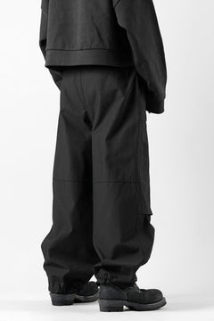 画像をギャラリービューアに読み込む, Juun.J Loose Fit Cordura Pants (BLACK)
