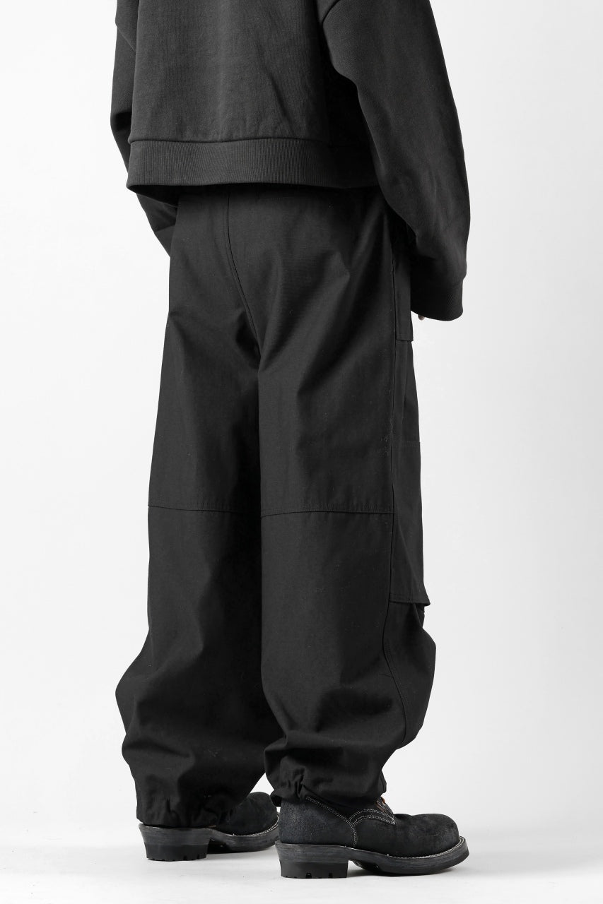 画像をギャラリービューアに読み込む, Juun.J Loose Fit Cordura Pants (BLACK)