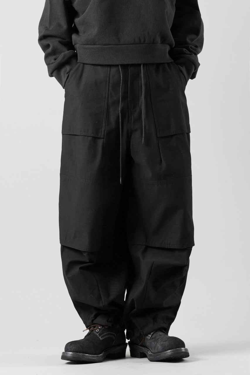 画像をギャラリービューアに読み込む, Juun.J Loose Fit Cordura Pants (BLACK)