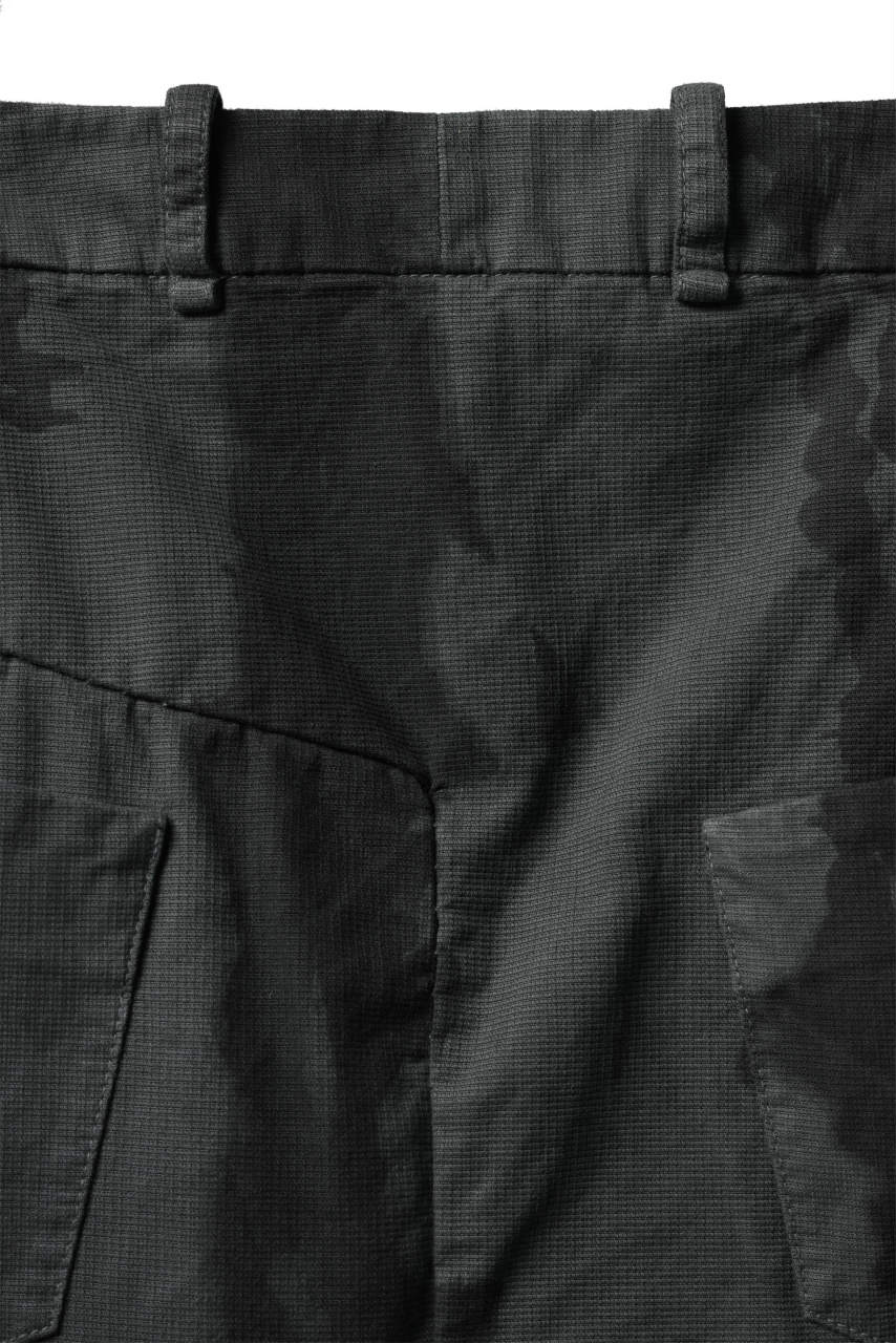 画像をギャラリービューアに読み込む, masnada SLIM GUSSET PANTS / STRETCH MICRO RIP COTTON (CAMO LEGION)