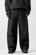 画像をギャラリービューアに読み込む, Juun.J Loose Fit Cordura Pants (BLACK)