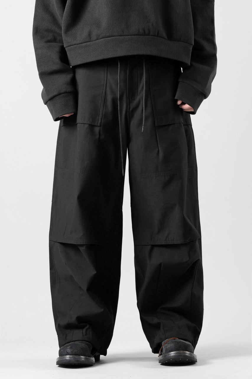 画像をギャラリービューアに読み込む, Juun.J Loose Fit Cordura Pants (BLACK)