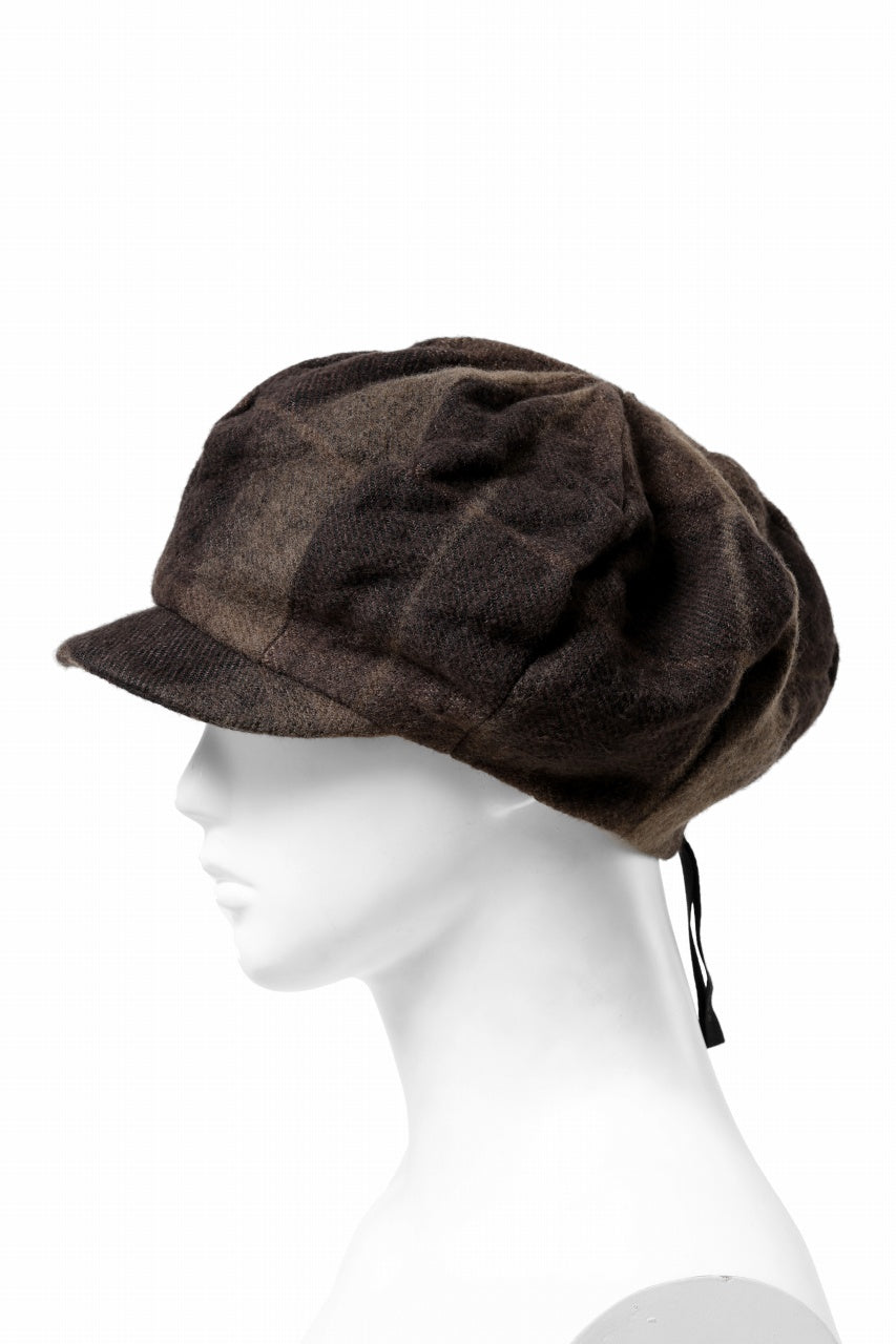 画像をギャラリービューアに読み込む, forme d'expression Baker Hat (Umber)