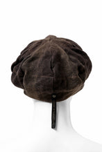 画像をギャラリービューアに読み込む, forme d'expression Baker Hat (Umber)