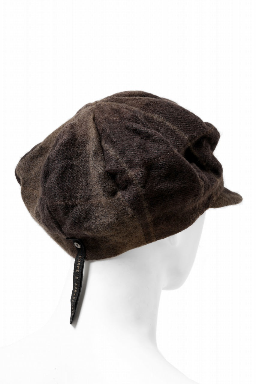 画像をギャラリービューアに読み込む, forme d'expression Baker Hat (Umber)