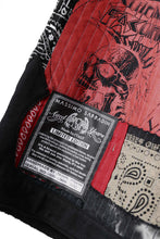 画像をギャラリービューアに読み込む, MASSIMO SABBADIN FULL BORO STYLE BASKET SHORTS (BLACK x RED #A)