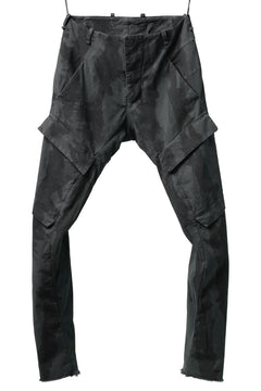 画像をギャラリービューアに読み込む, masnada BAGGY CARGO PANTS / STRETCH MICRO RIP COTTON (CAMO LEGION)