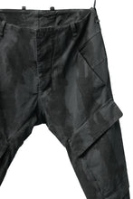 画像をギャラリービューアに読み込む, masnada BAGGY CARGO PANTS / STRETCH MICRO RIP COTTON (CAMO LEGION)