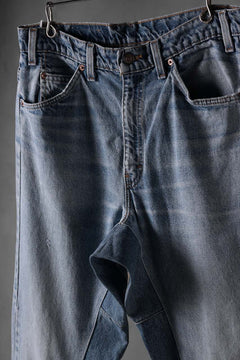 画像をギャラリービューアに読み込む, CHANGES x LOOM exclusive REMAKE REGULAR FIT DENIM PANTS / VINTAGE LEVI’S JEANS (INDIGO #E)