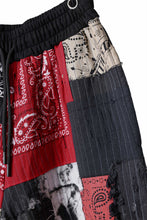 画像をギャラリービューアに読み込む, MASSIMO SABBADIN FULL BORO STYLE BASKET SHORTS (BLACK x RED #B)