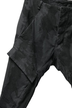 画像をギャラリービューアに読み込む, masnada BAGGY CARGO PANTS / STRETCH MICRO RIP COTTON (CAMO LEGION)