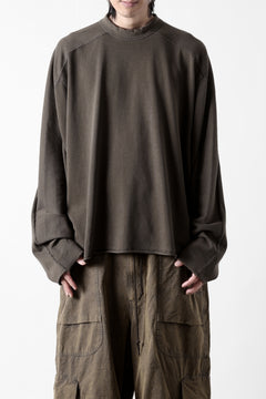 画像をギャラリービューアに読み込む, entire studios HEAVY LONG SLEEVE TEE (BRUNETTE)
