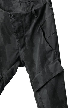 画像をギャラリービューアに読み込む, masnada BAGGY CARGO PANTS / STRETCH MICRO RIP COTTON (CAMO LEGION)