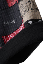 画像をギャラリービューアに読み込む, MASSIMO SABBADIN FULL BORO STYLE BASKET SHORTS (BLACK x RED #B)